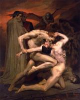 Bouguereau, William-Adolphe - Dante and Virgil in Hell